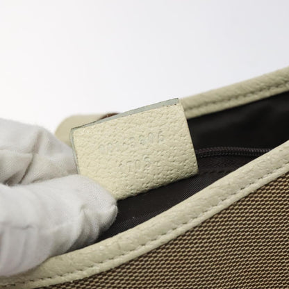 Gucci Vintage Jackie O Hobo Canvas and leather, BEIGE, CANVAS, Shoulder bag