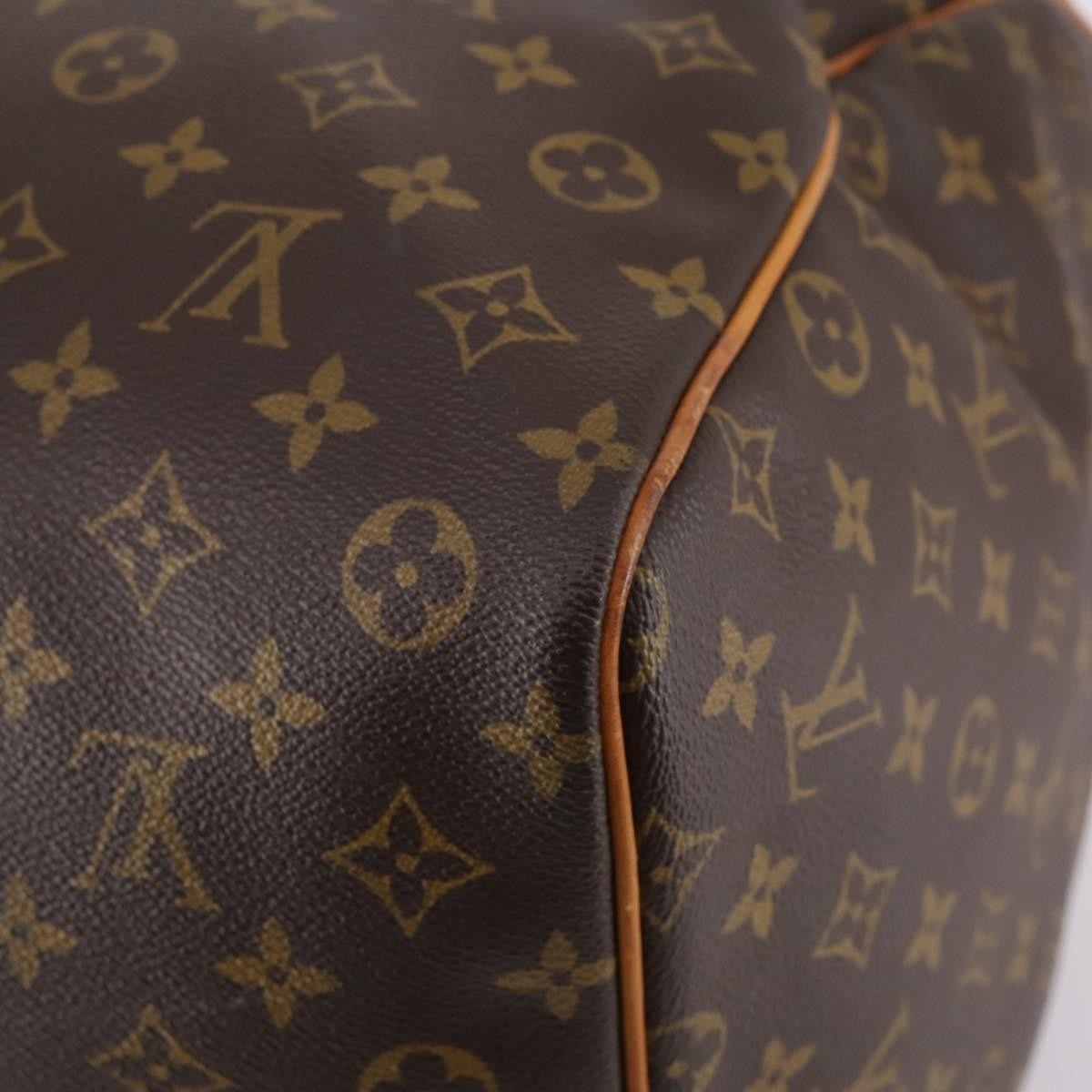 Louis Vuitton Keepall Bag Monogram Canvas, BROWN, CANVAS, Travel bag