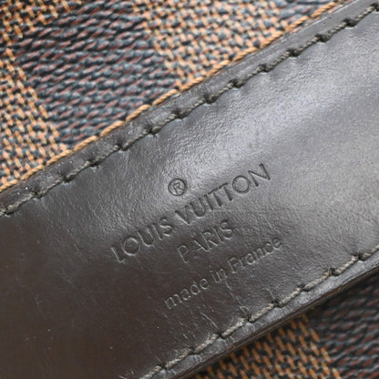 Louis Vuitton Shelton Messenger Bag Damier, BROWN, CANVAS, Shoulder bag