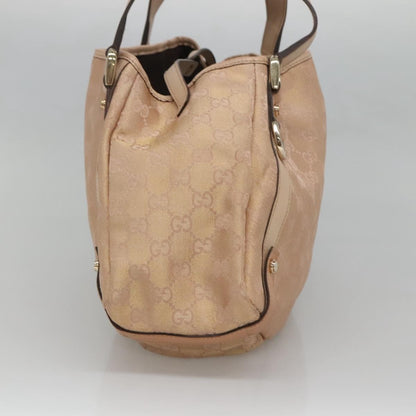 Gucci Abbey Shoulder Bag GG Canvas, BEIGE, CANVAS, Tote bag