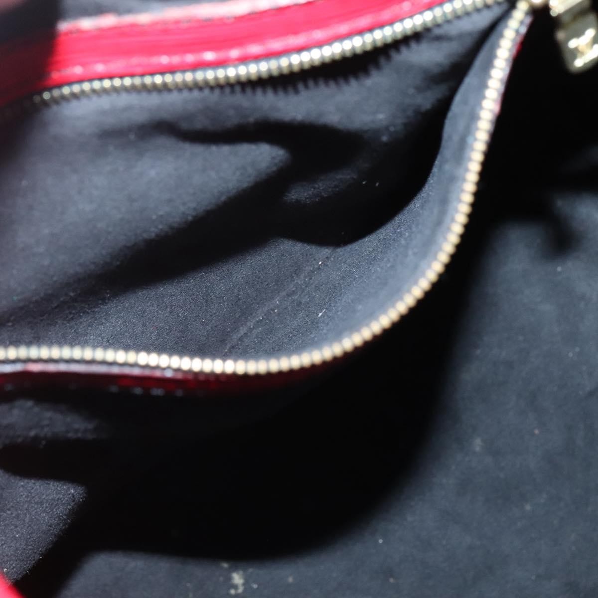 Louis Vuitton Petit Noe Handbag Epi Leather, RED, LEATHER, Shoulder bag