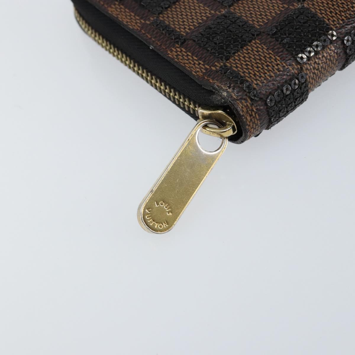 Louis Vuitton Zippy Wallet NM Damier Piet, BLACK, CANVAS, Wallets