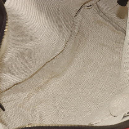 Gucci Original Zip Tote GG Canvas with Leather, Red, Canvas, Tote Bag