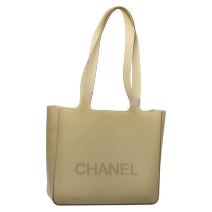 Chanel Jelly Tote Rubber, GRAY, RUBBER, Tote bag