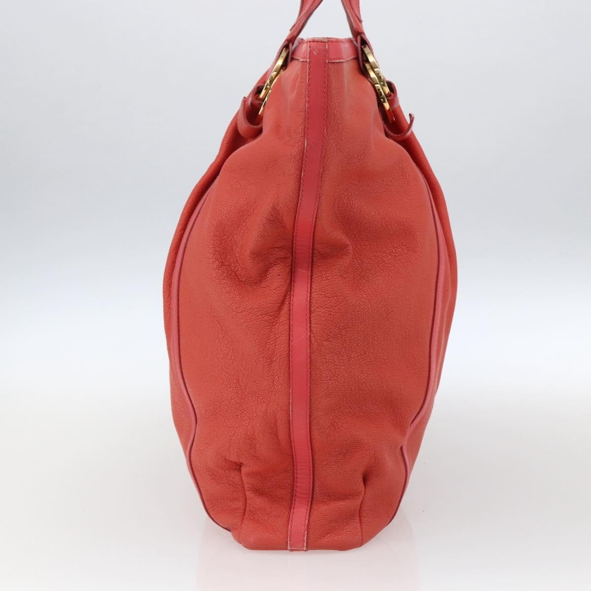 Bvlgari Chandra Top Handle Bag Leather, PINK, LEATHER, Tote bag