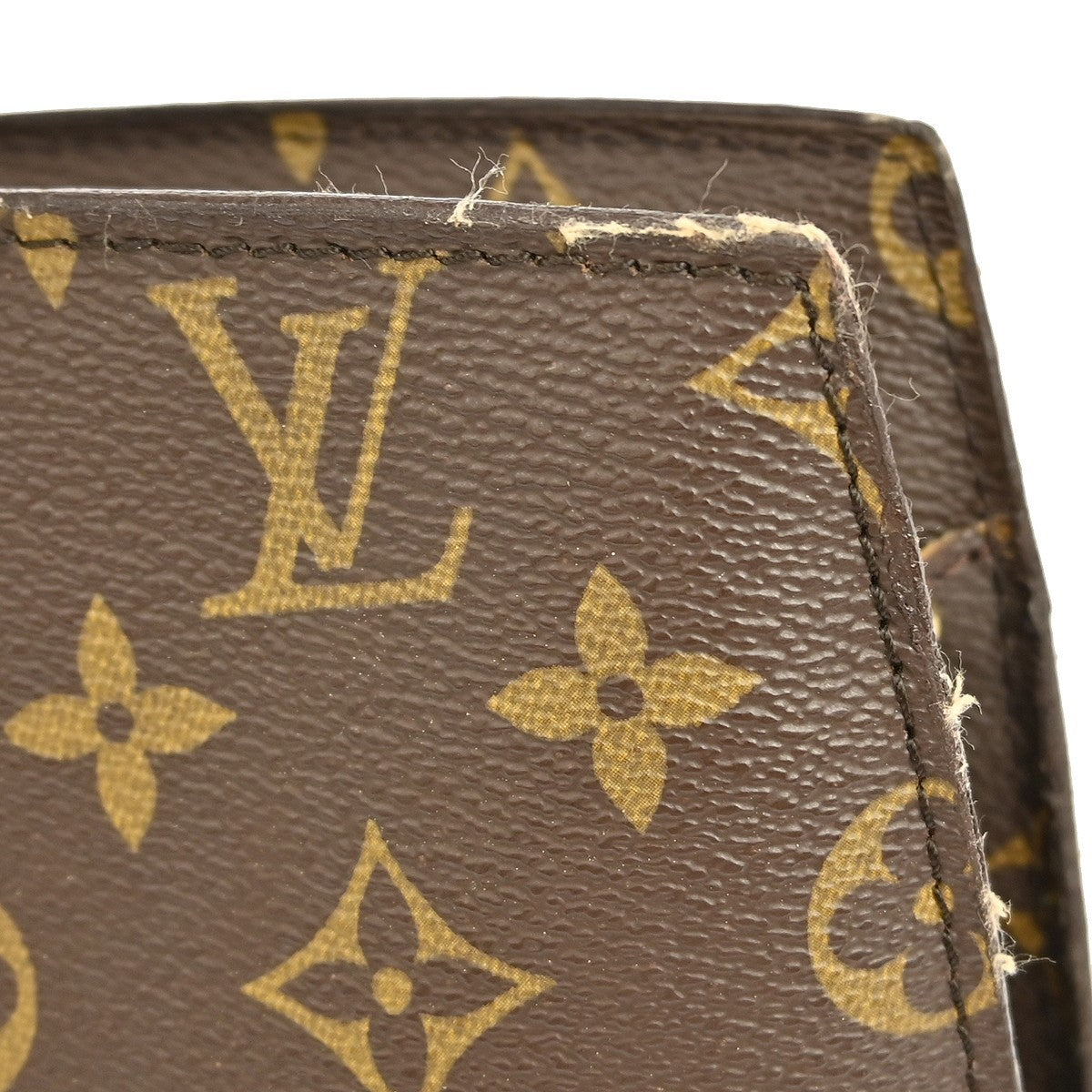 Louis Vuitton Babylone Handbag Monogram Canvas, BROWN, CANVAS, Tote bag