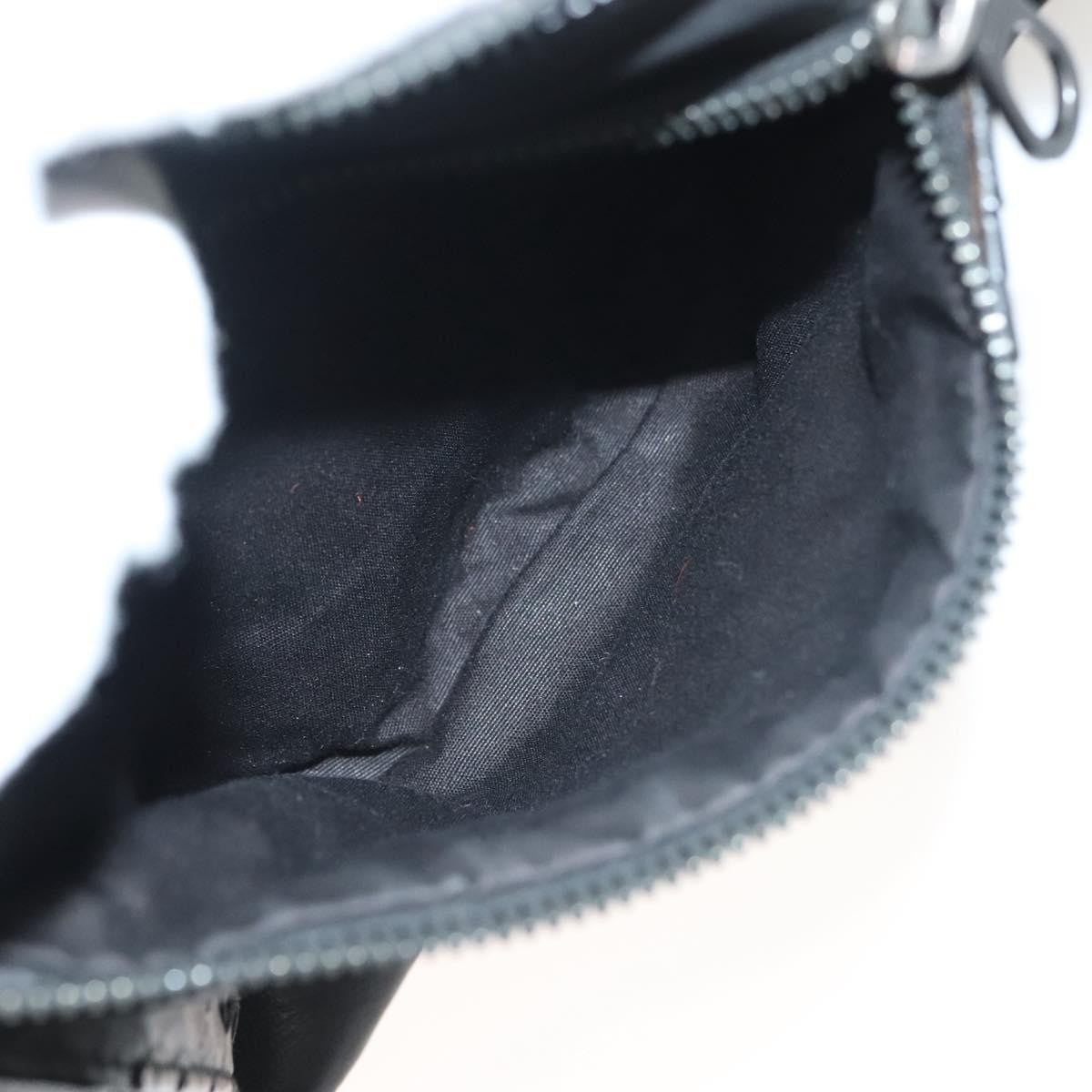 Bottega Veneta Utility Waist Bag Leather with Intrecciato, BLACK, LEATHER, Travel bag