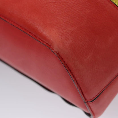 Celine Circle logo Leather, MULTICOLOUR, LEATHER, Shoulder bag