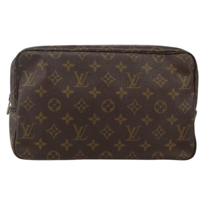 Louis Vuitton Trousse Toilette Monogram Canvas, BROWN, CANVAS, Clutche & pouche