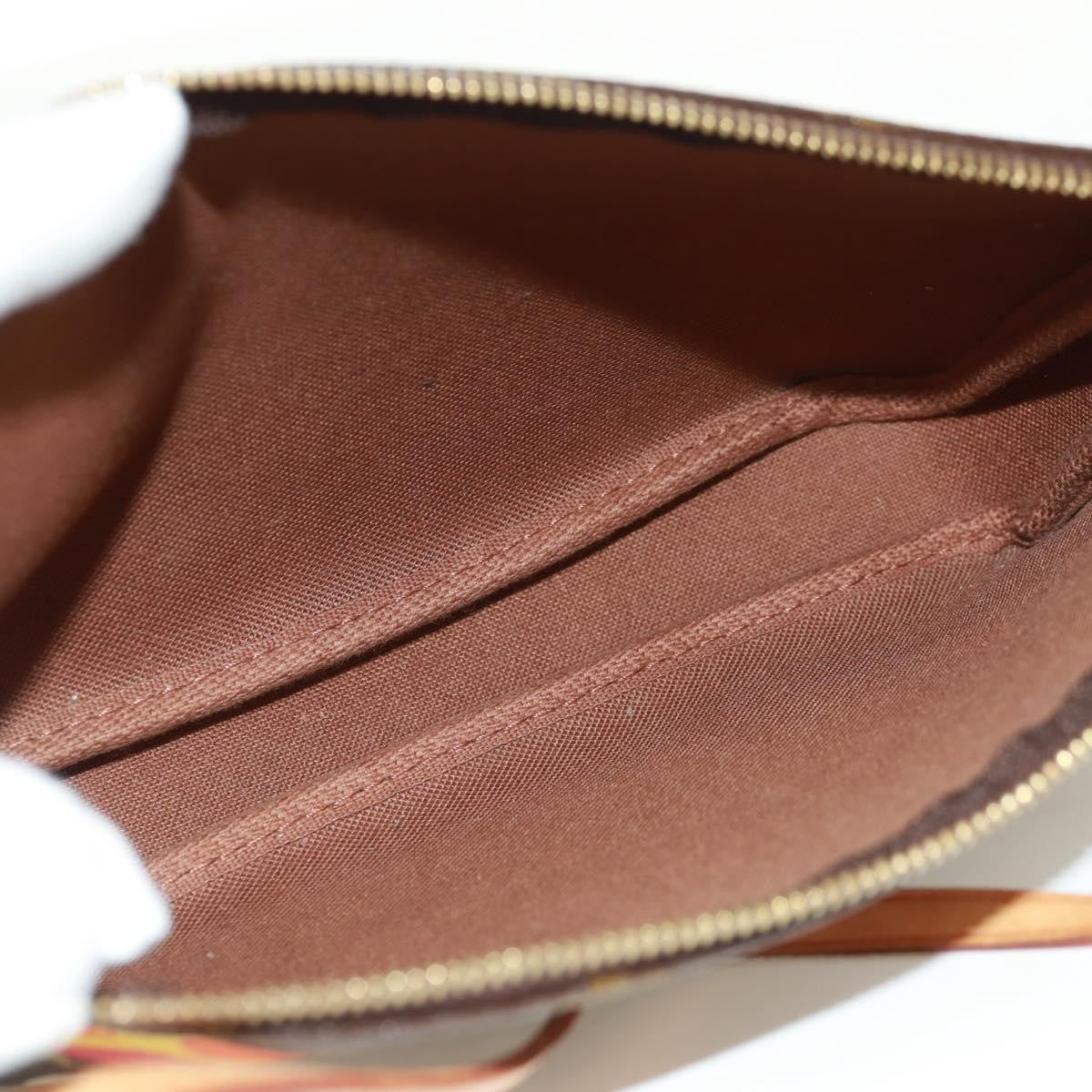 Louis Vuitton Pochette Accessoires Limited Edition Monogram Murakami Panda, BROWN, CANVAS, Clutche & pouche