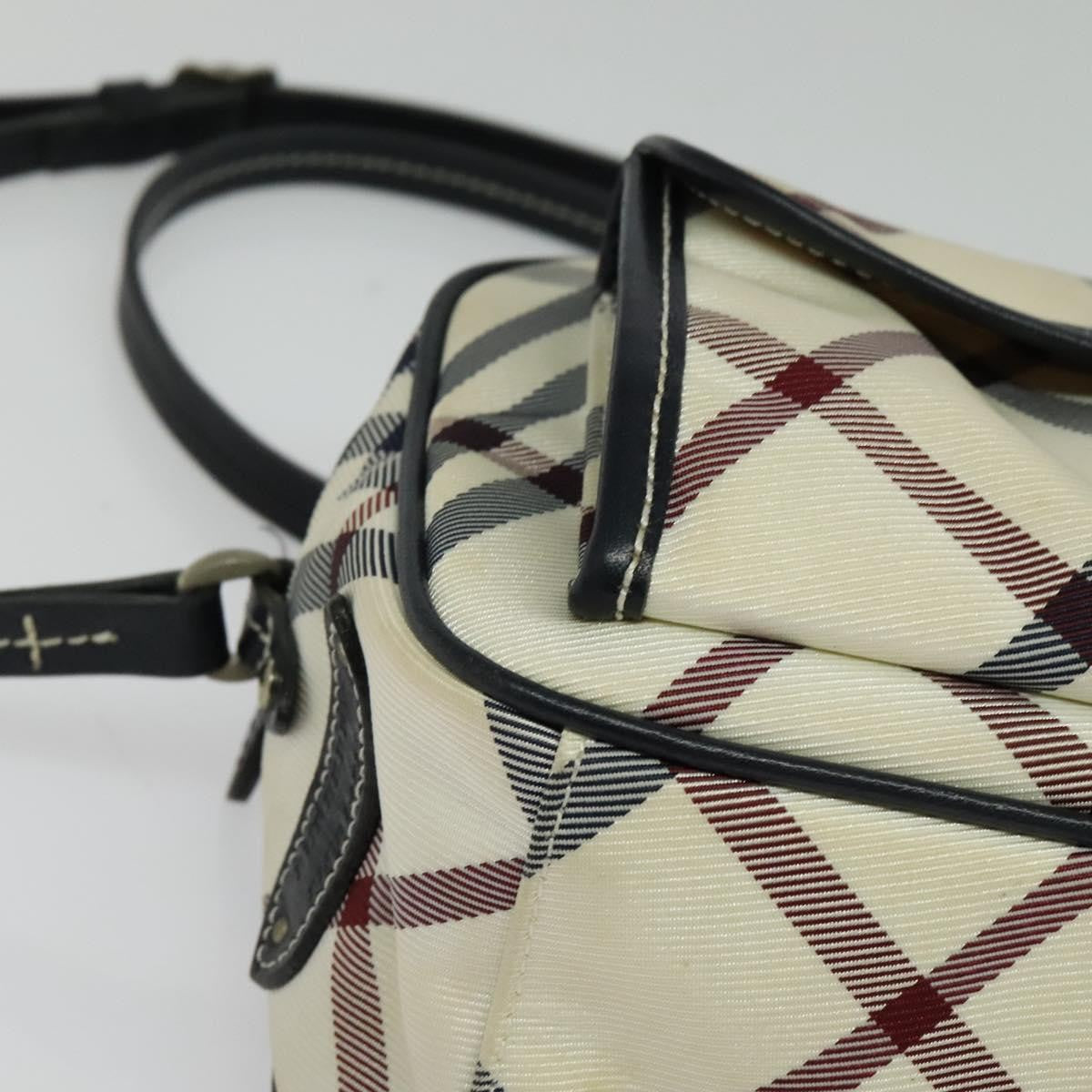 Burberry Nova Check Blue Label Canvas, BEIGE, CANVAS, Travel bag