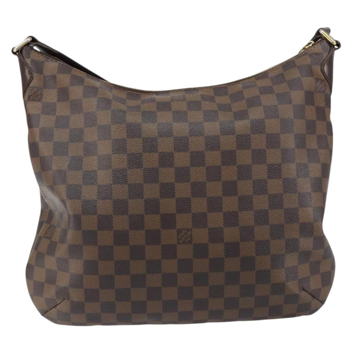 Louis Vuitton Bloomsbury Handbag Damier, Brown, Canvas, Handbag