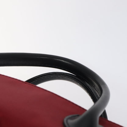 Burberry Nova Check Tote Nylon, RED, NYLON, Tote bag