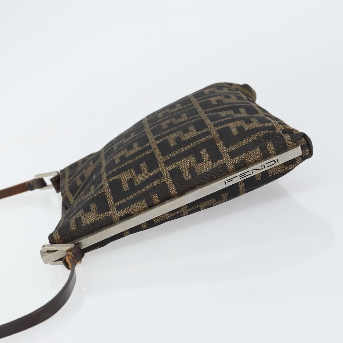 Fendi Vintage shoulderbag Canvas, BROWN, CANVAS, Shoulder bag