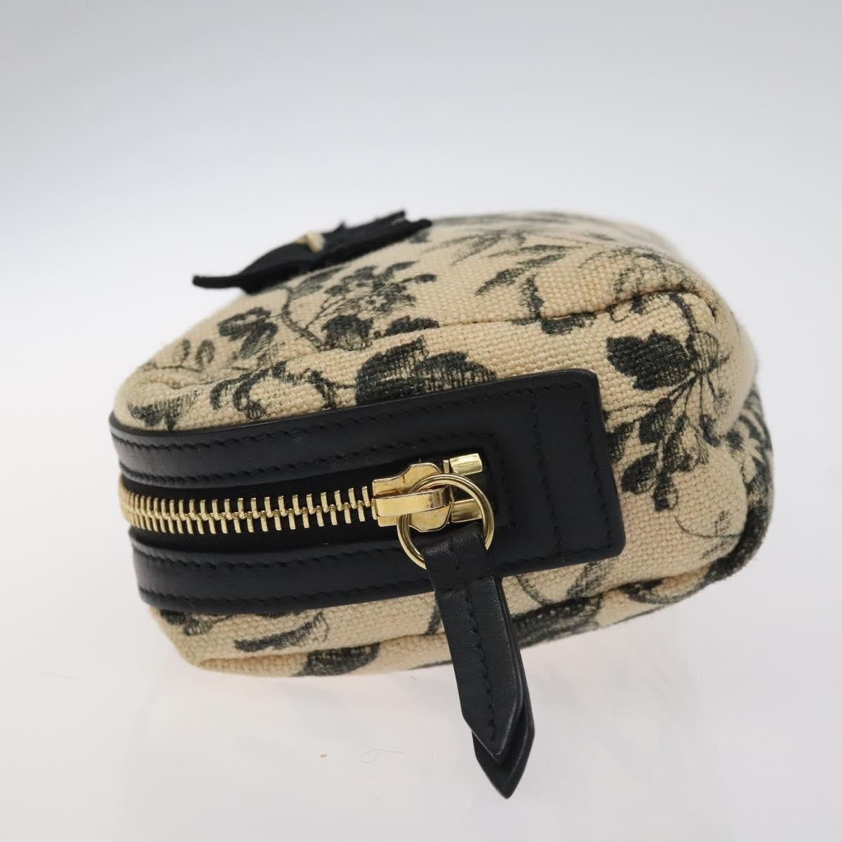 Gucci GG Marmont Pouch Coated Canvas, BEIGE, CANVAS, Clutche & pouche