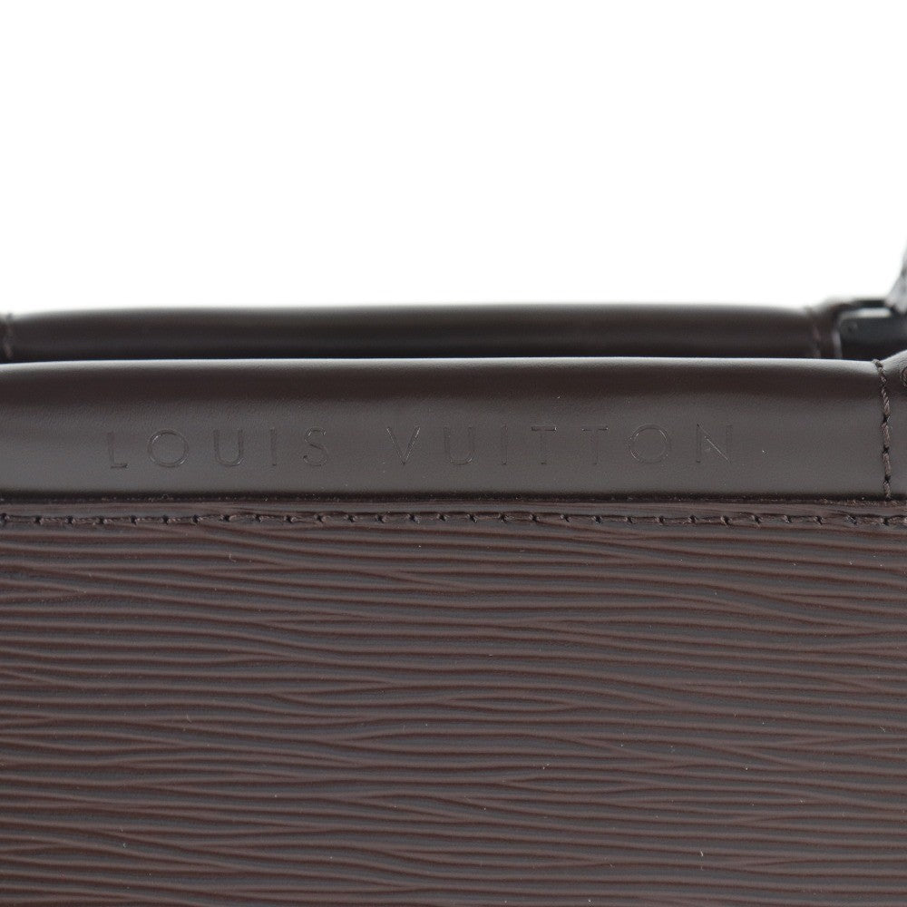 Louis Vuitton Figari Handbag Epi Leather, BROWN, LEATHER, Handbag