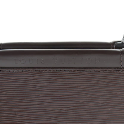 Louis Vuitton Figari Handbag Epi Leather, BROWN, LEATHER, Handbag