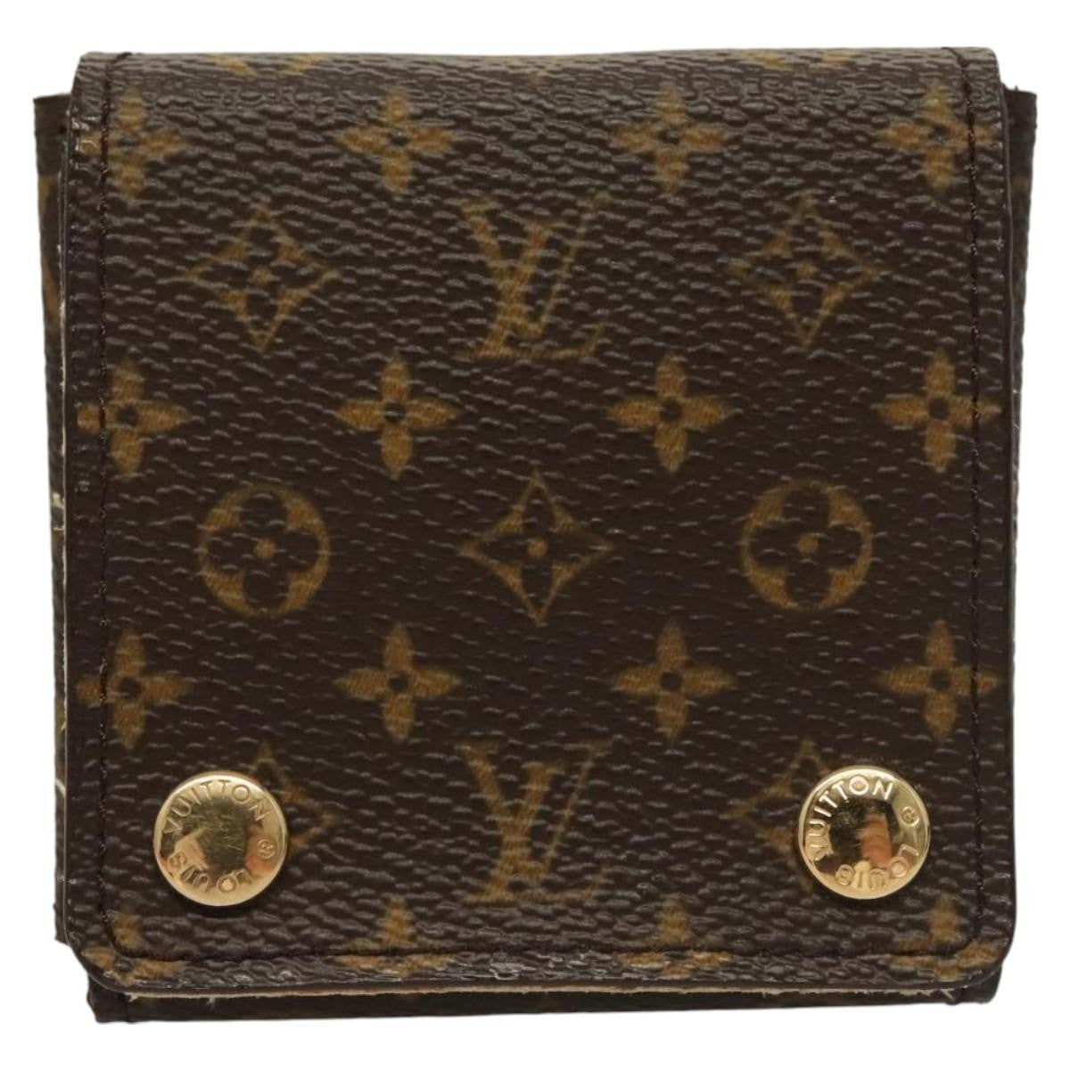 Louis Vuitton Boîte à bijoux Monogram Canvas, BROWN, CANVAS, Jewelry set
