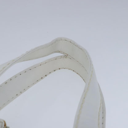 Chanel Surpique Zip Around Satchel Quilted Leather, WHITE, LEATHER, Handbag