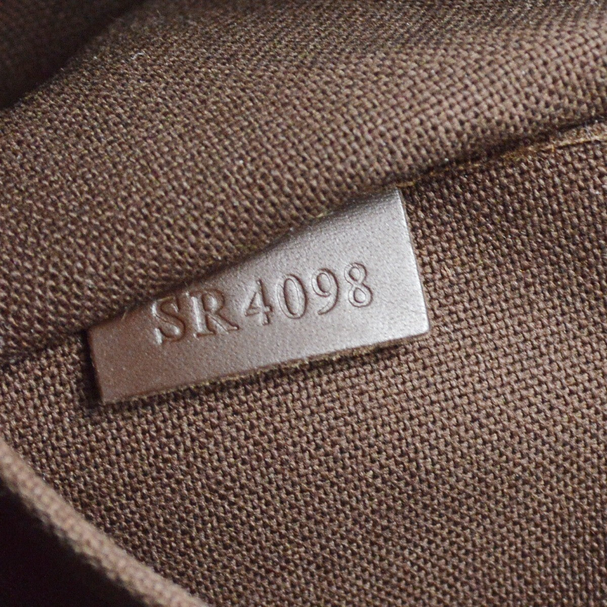 Louis Vuitton Brooklyn Handbag Damier, Brown, Canvas, Shoulder Bag