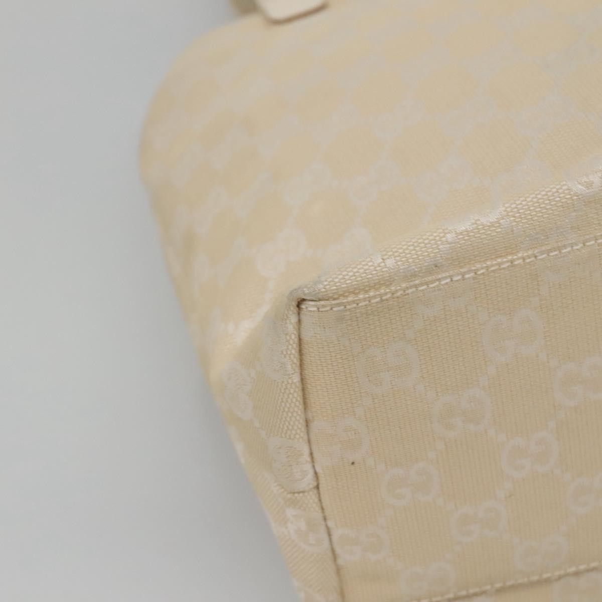 Gucci Double Pocket Tote GG Canvas, BEIGE, CANVAS, Shoulder bag