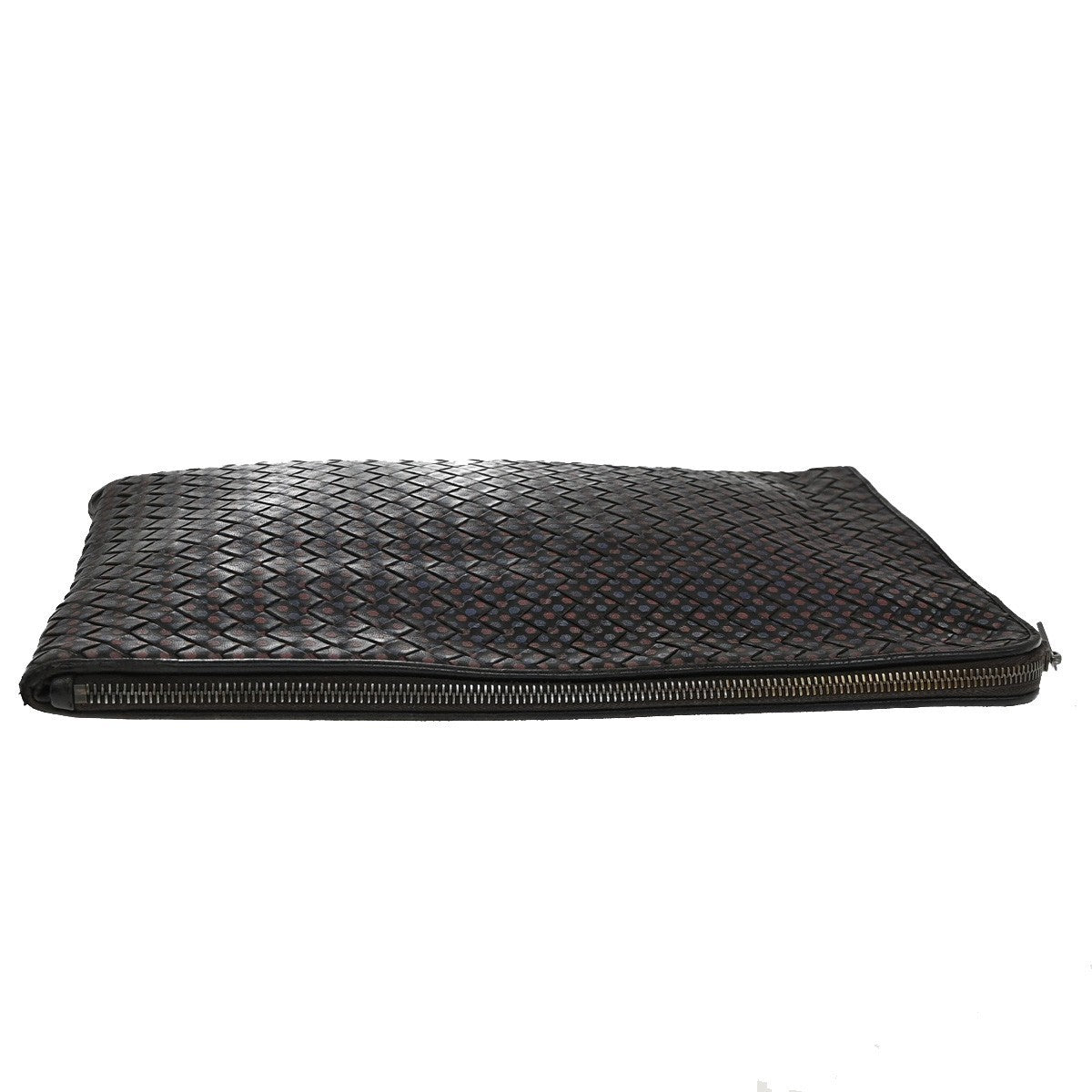 Bottega Veneta Portfolio Pouch Intrecciato Nappa, MULTICOLOUR, LEATHER, Clutche & pouche
