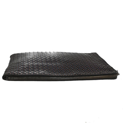 Bottega Veneta Portfolio Pouch Intrecciato Nappa, MULTICOLOUR, LEATHER, Clutche & pouche
