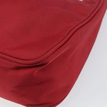 Prada Hobo Tessuto, RED, NYLON, Handbag