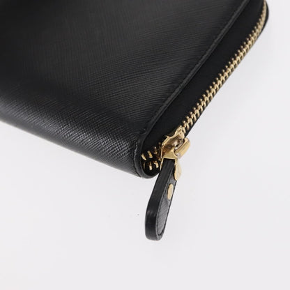Salvatore Ferragamo Gancini Bifold Wallet Quilted Leather, BLACK, LEATHER, Wallets
