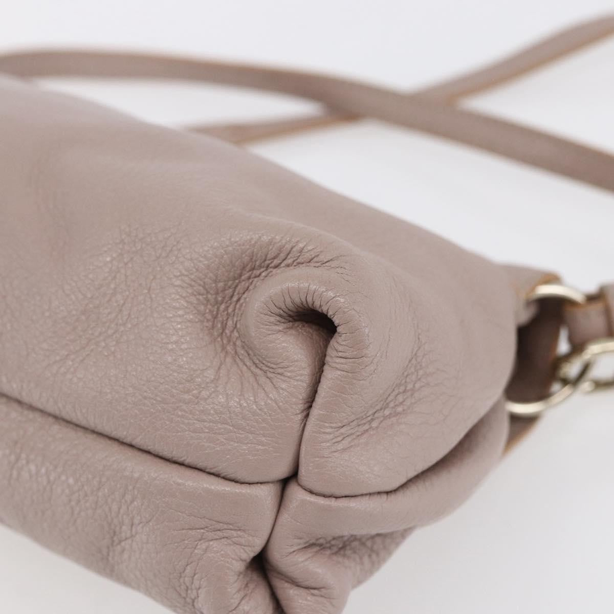 Chloe Lily Shoulder bag Leather, PINK, LEATHER, Shoulder bag
