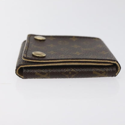 Louis Vuitton CASE JEWELRY BOX Canvas, BROWN, CANVAS, Wallets