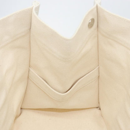 Hermes Bora Bora Tote Toile, WHITE, CANVAS, Tote bag