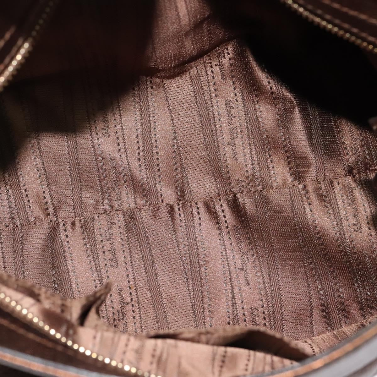 Salvatore Ferragamo Sofia Satchel Leather, GOLD, LEATHER, Handbag