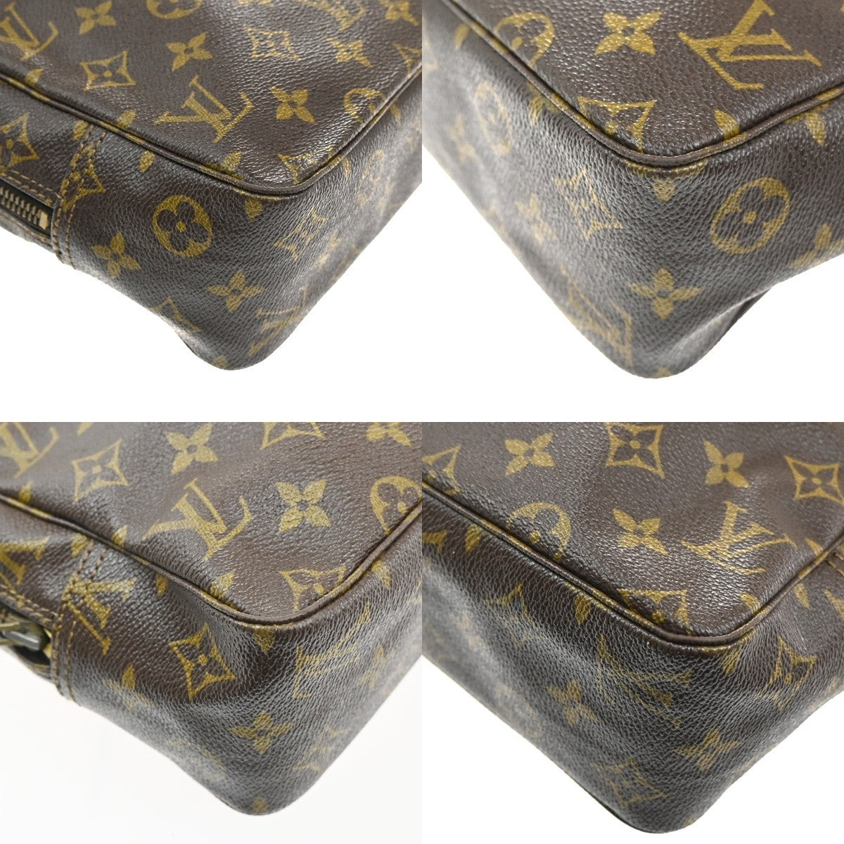 Louis Vuitton Trousse Toilette Monogram Canvas, BROWN, CANVAS, Clutche & pouche