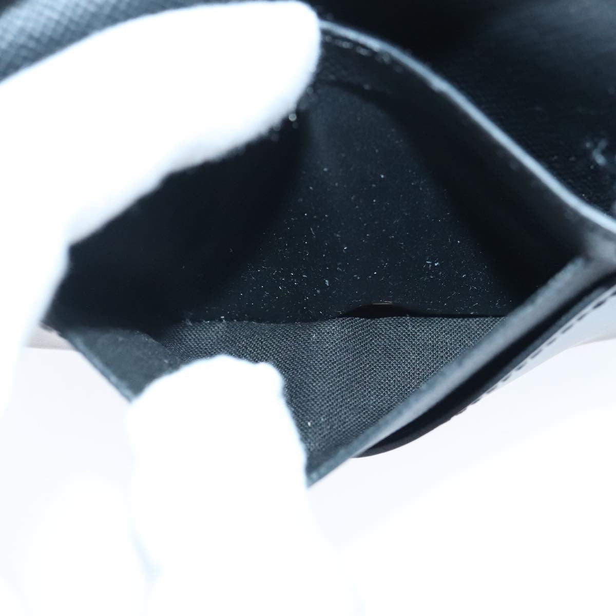 Louis Vuitton Envelope Business Card Holder Leather, BLACK, LEATHER, Card Holders