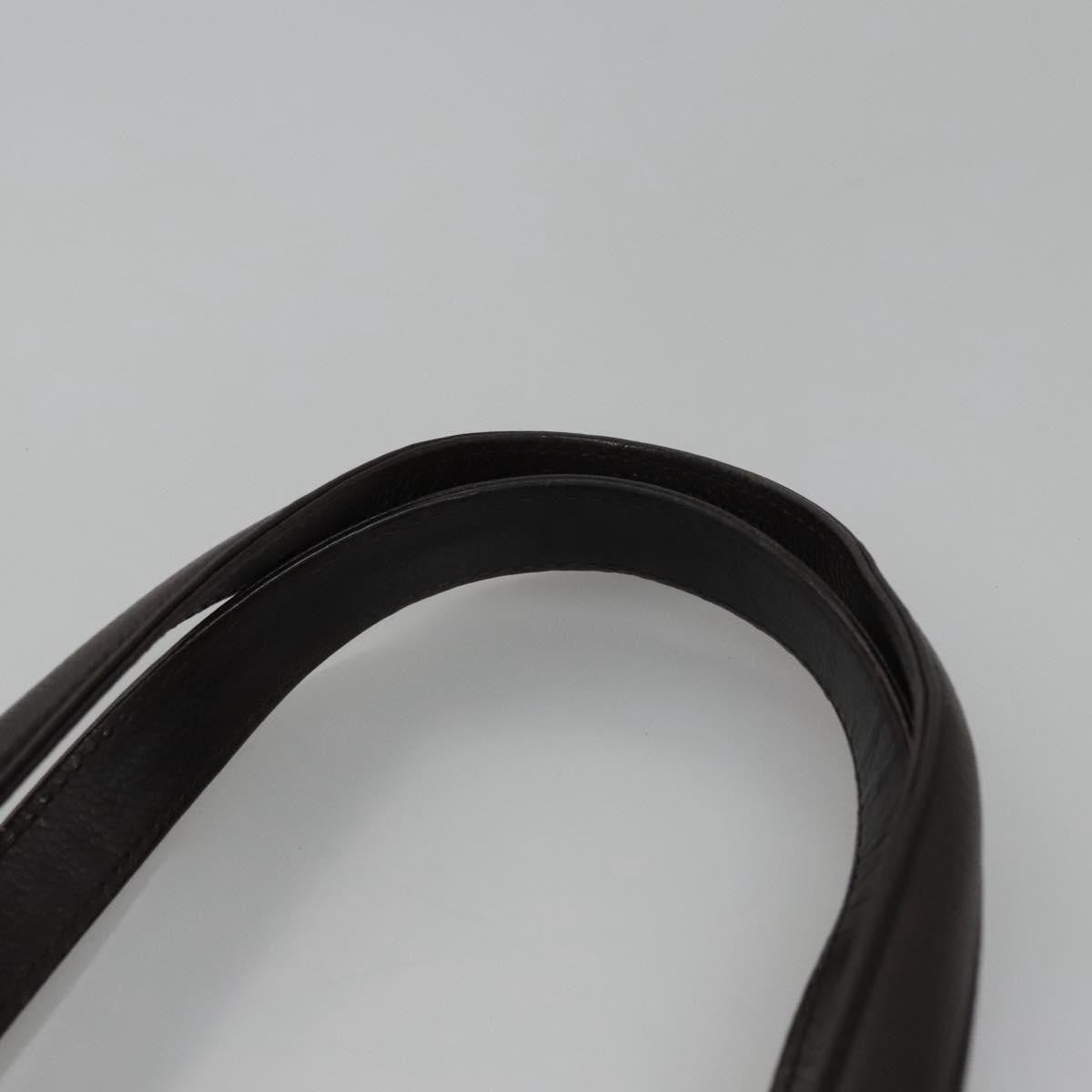 Chanel Chocolate Bar Coco Mark handbag Caviar skin, BROWN, LEATHER, Handbag