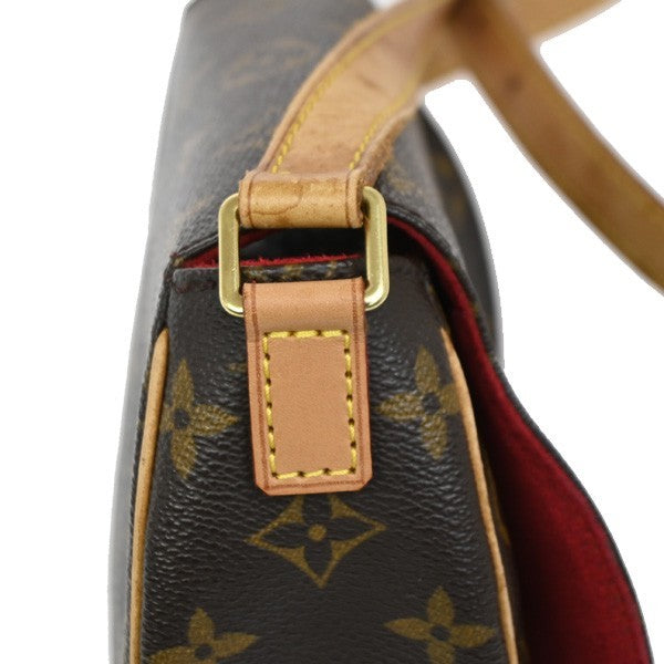 Louis Vuitton Tambourine Handbag Monogram Canvas, BROWN, CANVAS, Shoulder bag