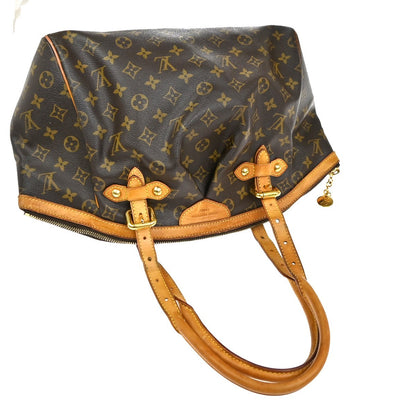 Louis Vuitton Tivoli Handbag Monogram Canvas, BROWN, CANVAS, Shoulder bag