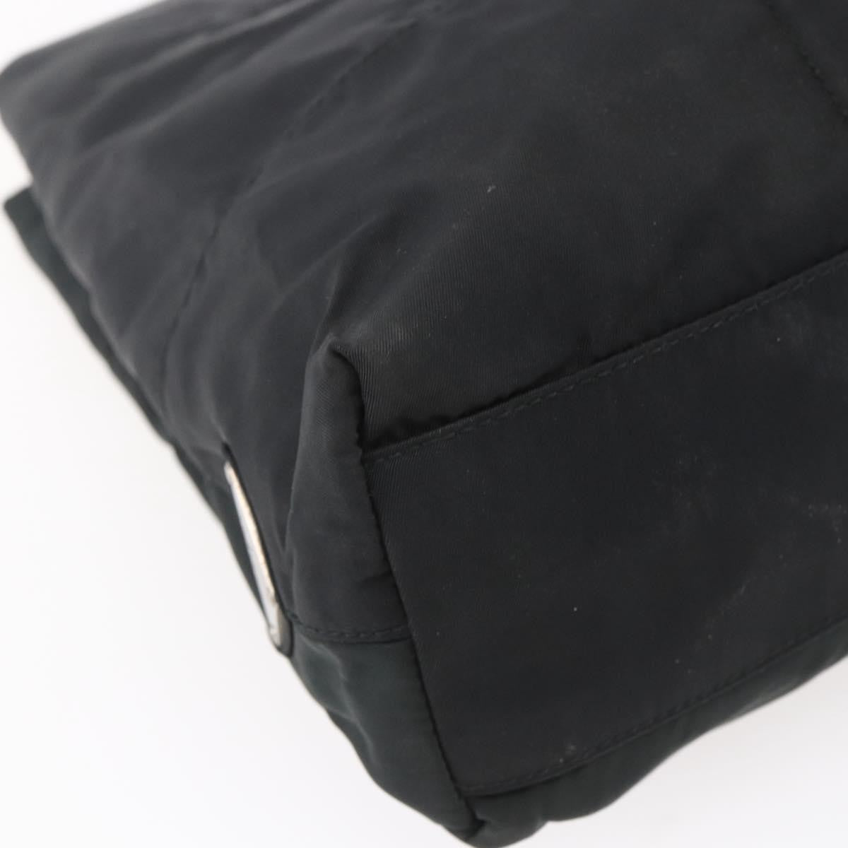 Prada Vintage Tote Tessuto, BLACK, NYLON, Tote bag
