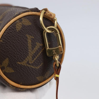 Louis Vuitton Papillon Pochette Monogram Canvas, BROWN, CANVAS, Handbag