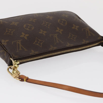 Louis Vuitton Pochette Accessoires NM Monogram Canvas, BROWN, CANVAS, Clutche & pouche
