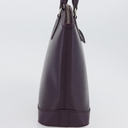 Louis Vuitton Lockit Handbag Epi Leather, Purple, Leather, Handbag