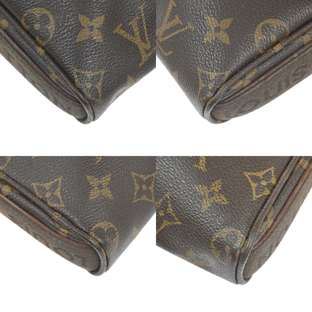 Louis Vuitton Trotteur Beaubourg Handbag Monogram Canvas, BROWN, CANVAS, Shoulder bag