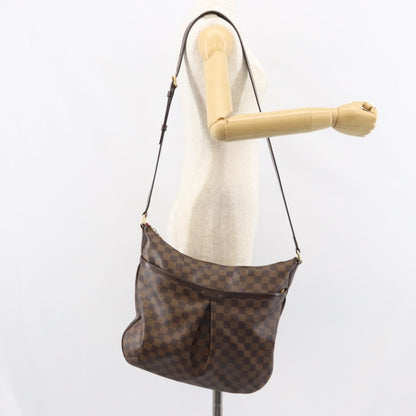 Louis Vuitton Bloomsbury Handbag Damier, Brown, Canvas, Handbag