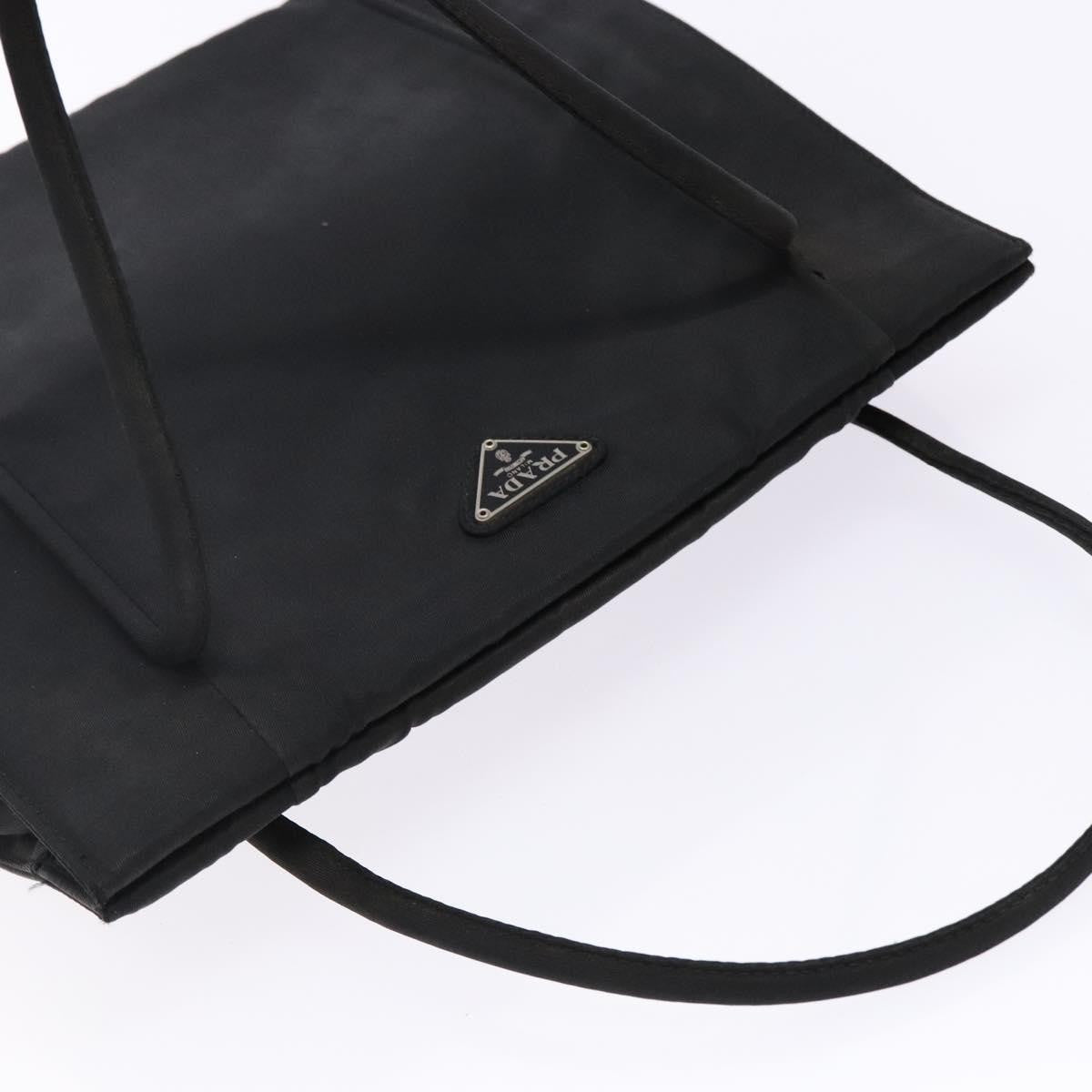 Prada cabas tessuto nylon, Black, Nylon, Handbag