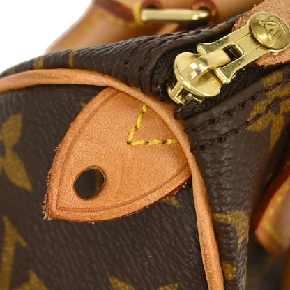 Louis Vuitton Speedy Mini HL Handbag Monogram Canvas, BROWN, CANVAS, Handbag
