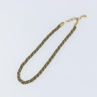 Christian Dior CD Logo necklace Metal, GRAY, METAL, Necklace