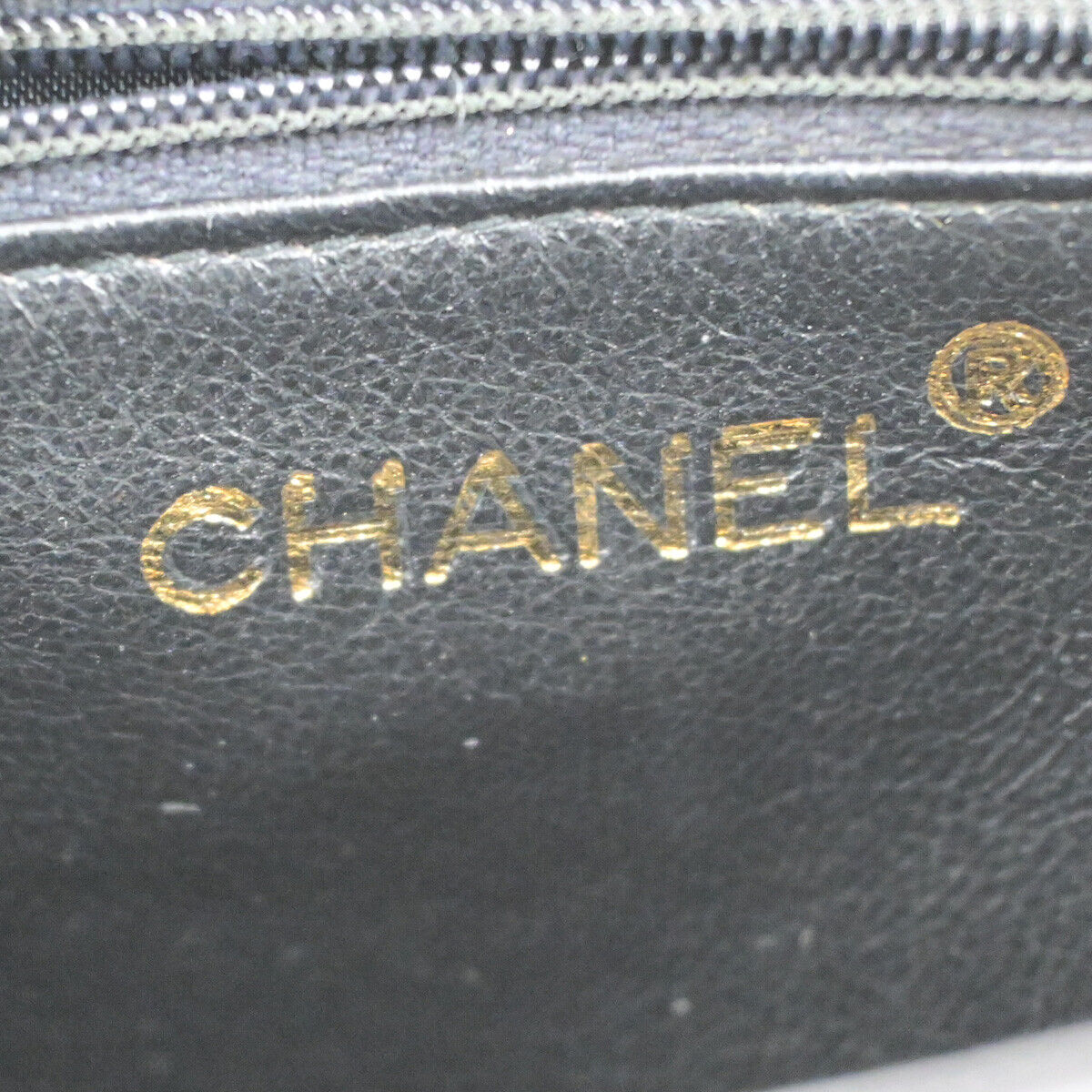Chanel Vintage Tassel Box Bag Quilted Leather, BLACK, LEATHER, Shoulder bag