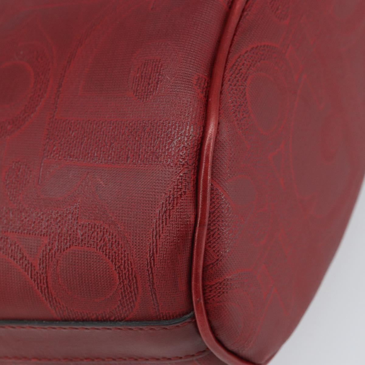 Christian Dior Trotter shoulder bag Canvas, RED, PVC, Shoulder bag