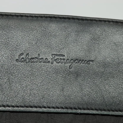 Salvatore Ferragamo Vintage Shoulder Bag Nylon, Black, Nylon, Shoulder Bag